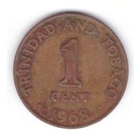 1 цент 1968 Тринидад и Тобаго. Возможен обмен