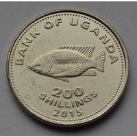 Уганда 200 шиллингов, 2015 г.