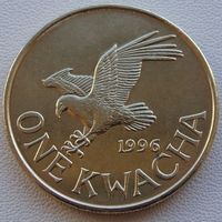 Малави. 1 квача 1996 год KM#28 "Орел"