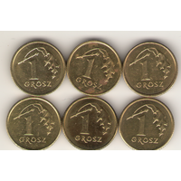 1 грош 2003, 2004, 2005, 2009, 2012, 2013 г. Y#276