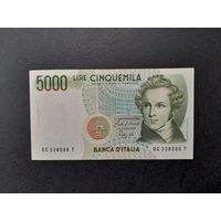 5000 лир 1985 года. Италия.  Распродажа