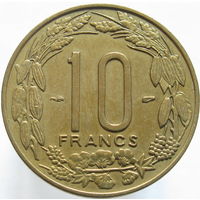 1к Фр. Экватериальная Африка 10 франков 1958 ТОРГ уместен  распродажа коллекции