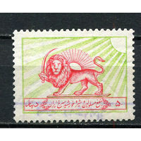 Иран - 1965/1966 - Лев с мечом 50D. Zwangszuschlagsmarken - [Mi.19z] - 1 марка. Гашеная.  (LOT Ds35)