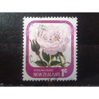 Новая Зеландия 1975 Роза 1с