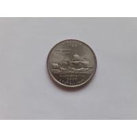 25 центов 2000 Виргиния Вирджиния США