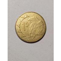 Намибия  1 доллар 2010 года .