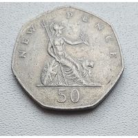 Великобритания 50 новых пенсов, 1978 7-3-12