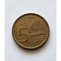 Сингапур 5 центов, 2013