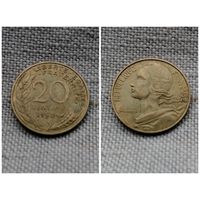 Франция 20 сантимов 1981