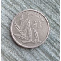 Werty71 Бельгия 20 франков 1981