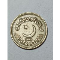 Пакистан 2 рупии 2001 года .