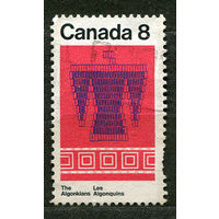 Ремесла индейцев. Символ Бога грома. Канада. 1973