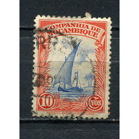 Португальские колонии - Мозамбик (Comp de Mocambique) - 1937 - Парусник 10С - [Mi.203] - 1 марка. Гашеная.  (LOT EM18)-T10P50