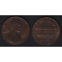 США km201b 1 цент 1983 год (-) (f0