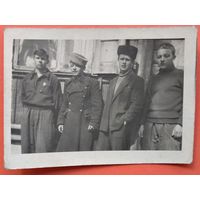 Фото из СССР. Ребята с нашего двора. 1940-50-е. 6.5х9 см.