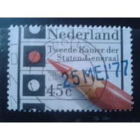 Нидерланды 1977 Парламентские выборы Надпечатка