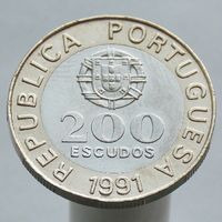 Португалия 200 эскудо 1991