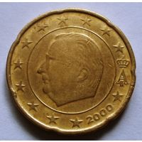 20 евроцентов 2000 Бельгия