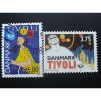 Дания 1993 Тиволи-плакат полная серия
