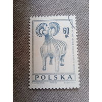 Польша 1966. Глиняная фигурка барана