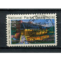 США - 1972 - Столетие национальных парков - [Mi. 1068] - полная серия - 1 марка. Гашеная.  (Лот 64AY)