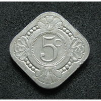 Нидерланды 5 центов 1914 (212) распродажа коллекции
