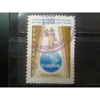 Сальвадор 1964 Христианская конференция, статуя Христа