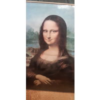 Картина Мона Лиза Джоконда времен СССР