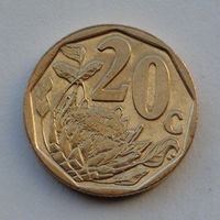 ЮАР 20 центов. 2008