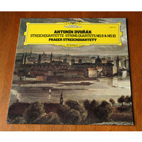Dvorak. String Quartets No.8 & No.10 - Prager Streichquartett LP, 1976