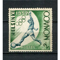 Монако - 1953 - Футбол 2Fr. Олимпийские игры - [Mi.459] - 1 марка. Чистая без клея.  (Лот 24BY)