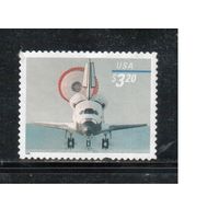 США-1998 (Мих.3065) , * (без клея), Авиация, Самолет(одиночка)