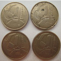 Испания 5 песет 1991, 1992, 1998 гг. Цена за 1 шт.