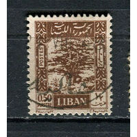 Ливан - 1947/1948 - Дерево 0,50Pia - [Mi.354] - 1 марка. Гашеная.  (LOT DN27)