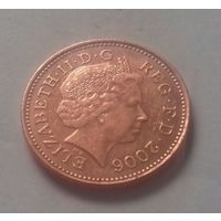 1 пенни, Великобритания 2006 г.