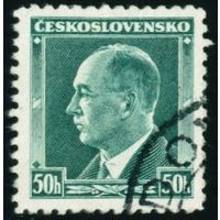 Президент Эдуард Бенеш Чехословакия 1937 год серия из 1 марки