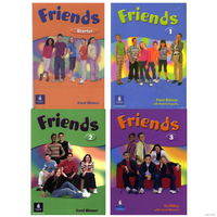 Серия учебников английского языка для детей Friends - Starter, 1, 2, 3 + Трехуровневый курс практической грамматики английского для начальной школы