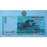 Werty71 Индонезия 20000 рупий 2009 банкнота