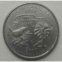 США 25 центов (квотер) 2000 P South Carolina, отличная