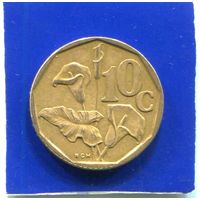 ЮАР 10 центов 1995
