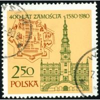 400 лет городу Замосць Польша 1980 год серия из 1 марки