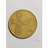 Словакия 10 крон  1994 года .