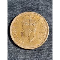 Британская Индия 1/4  рупии 1940