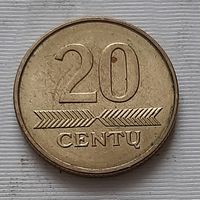 20 центов 2008 г. Литва