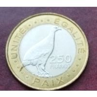 Джибути 250 франков, 2012