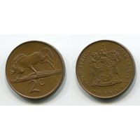 Южная Африка. 2 цента (1990)