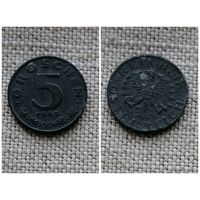 Австрия  5 грошей 1963