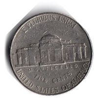 США. 5 центов. 2002 P
