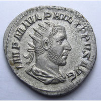 Антониан, 244- 249 гг., император Филипп Араб, Римская империя, серебро UNC