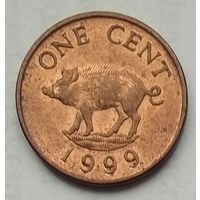 Бермудские острова (Бермуды) 1 цент 1999 г.